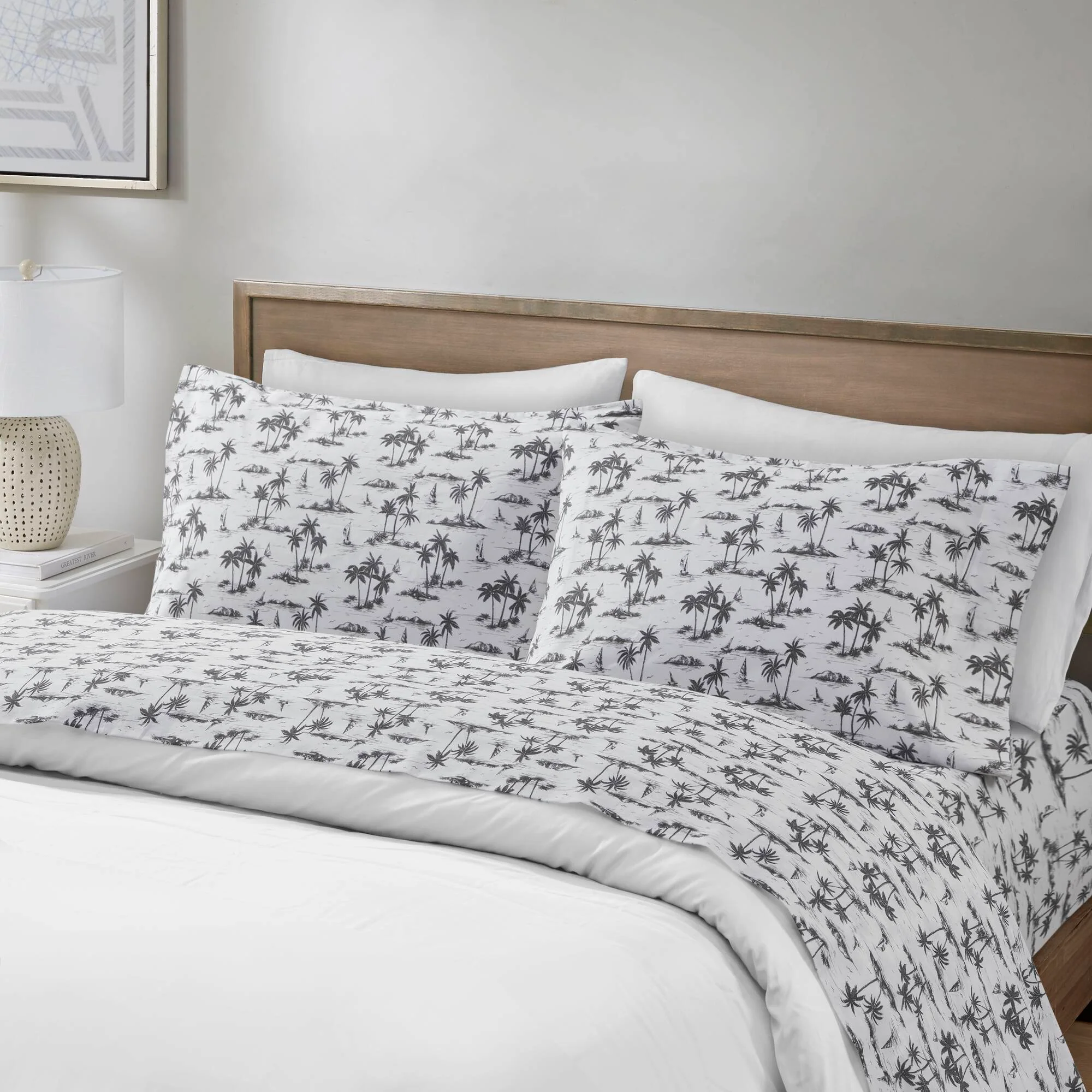 200 Thread Count Printed Cotton Sheet Set - Image 20