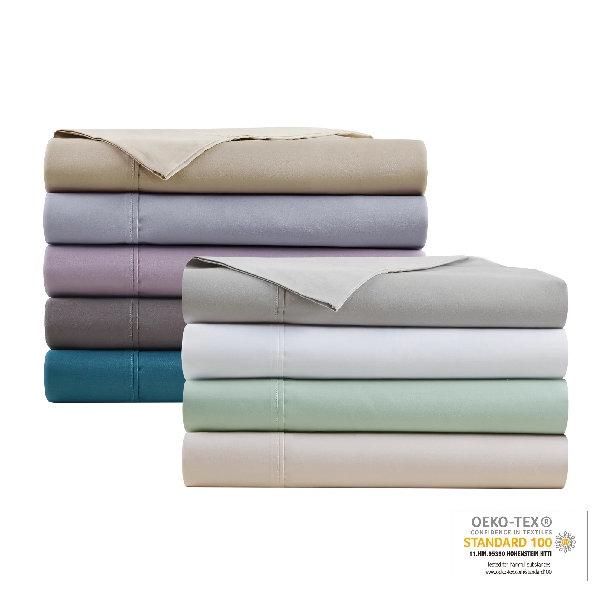 600 Thread Count Cooling Cotton Blend 4-Piece Sheet Set - Image 8