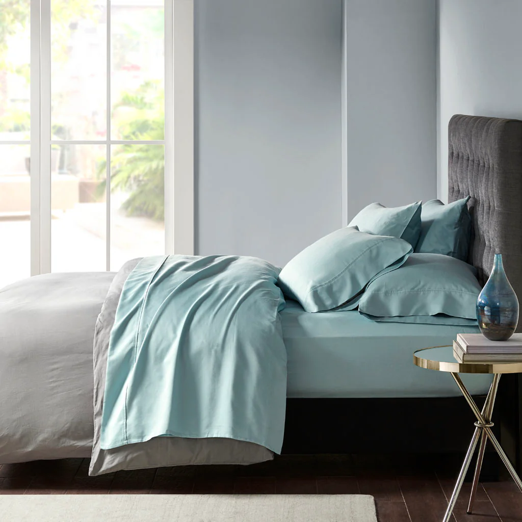 800 Thread Count Cotton Blend Sateen Sheet Set - Image 5