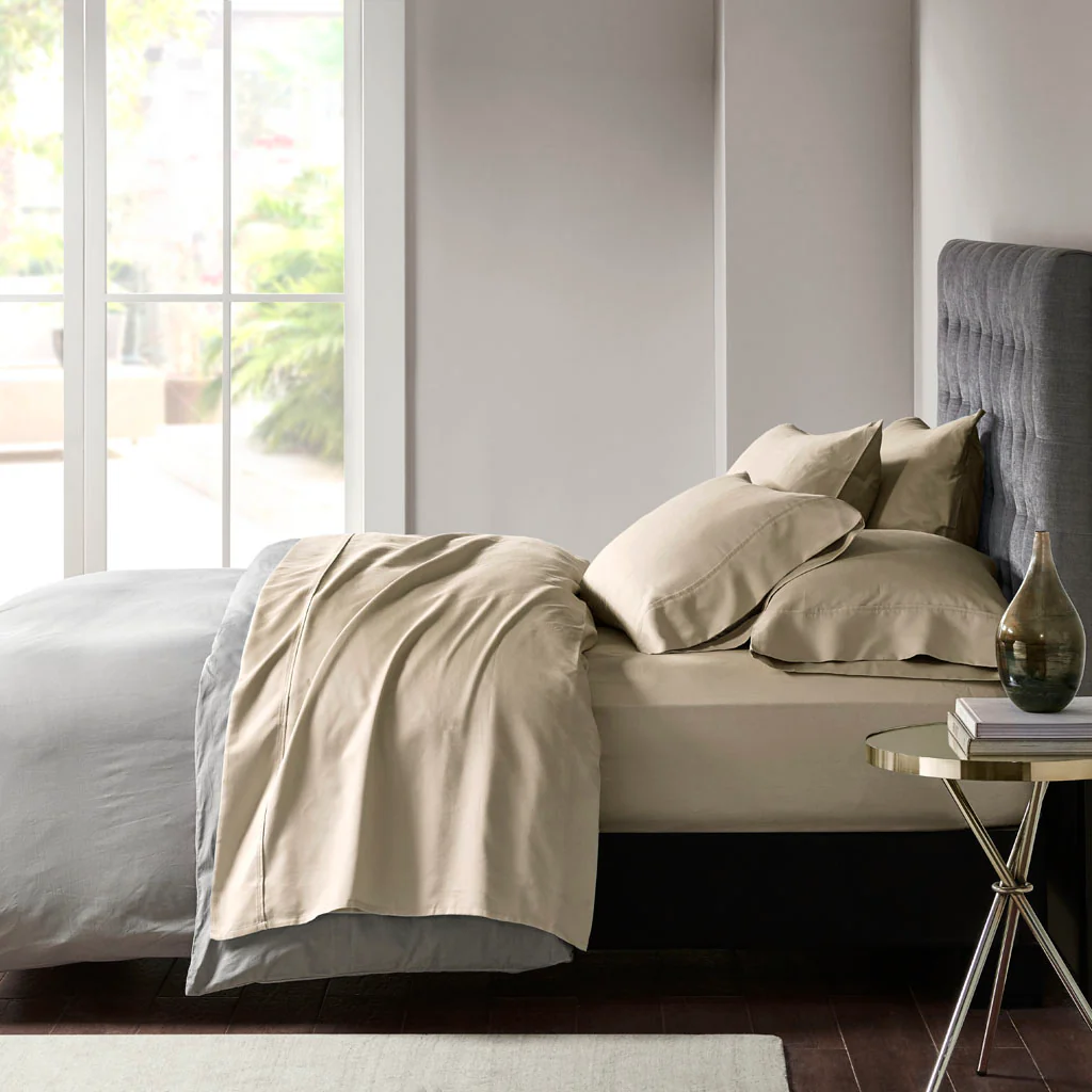 800 Thread Count Cotton Blend Sateen Sheet Set - Image 7