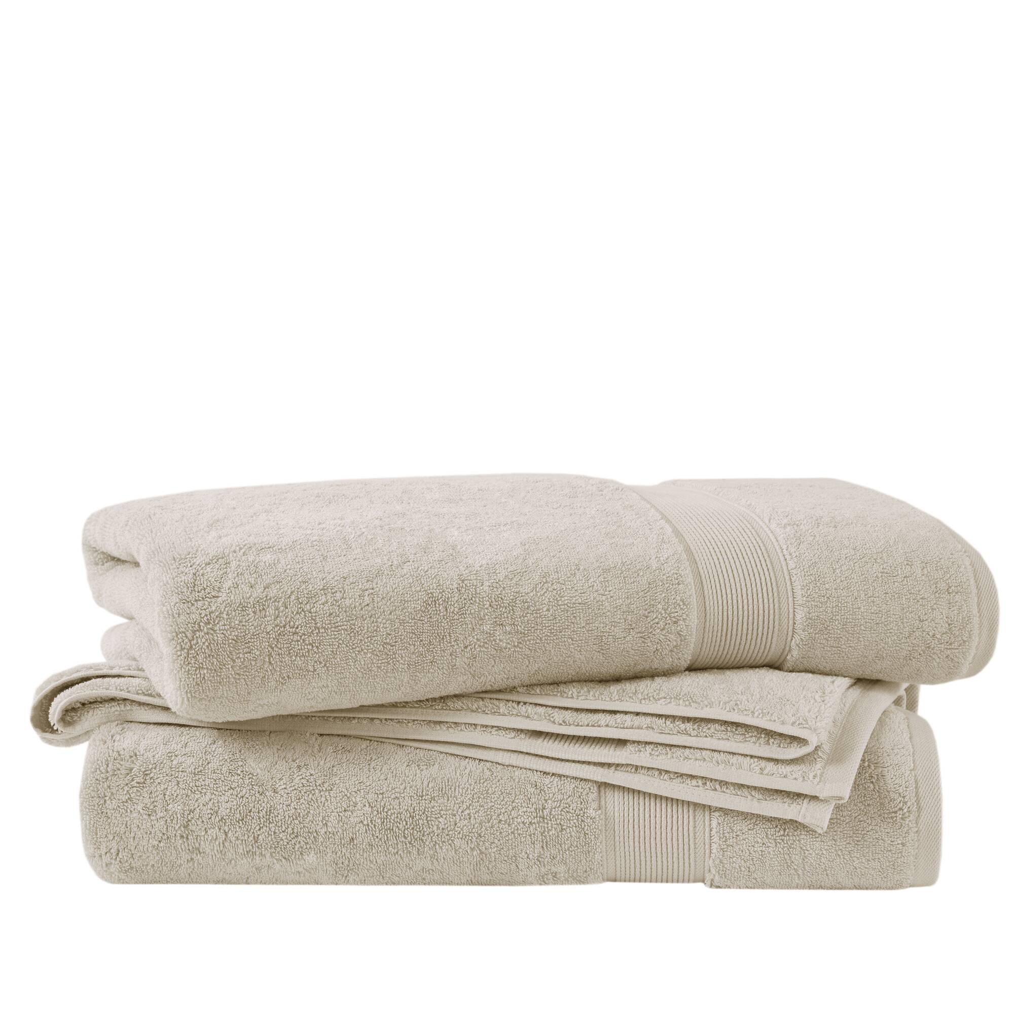 800gsm Ultra-Soft 100% Cotton Absorbent Towel Set - Image 10