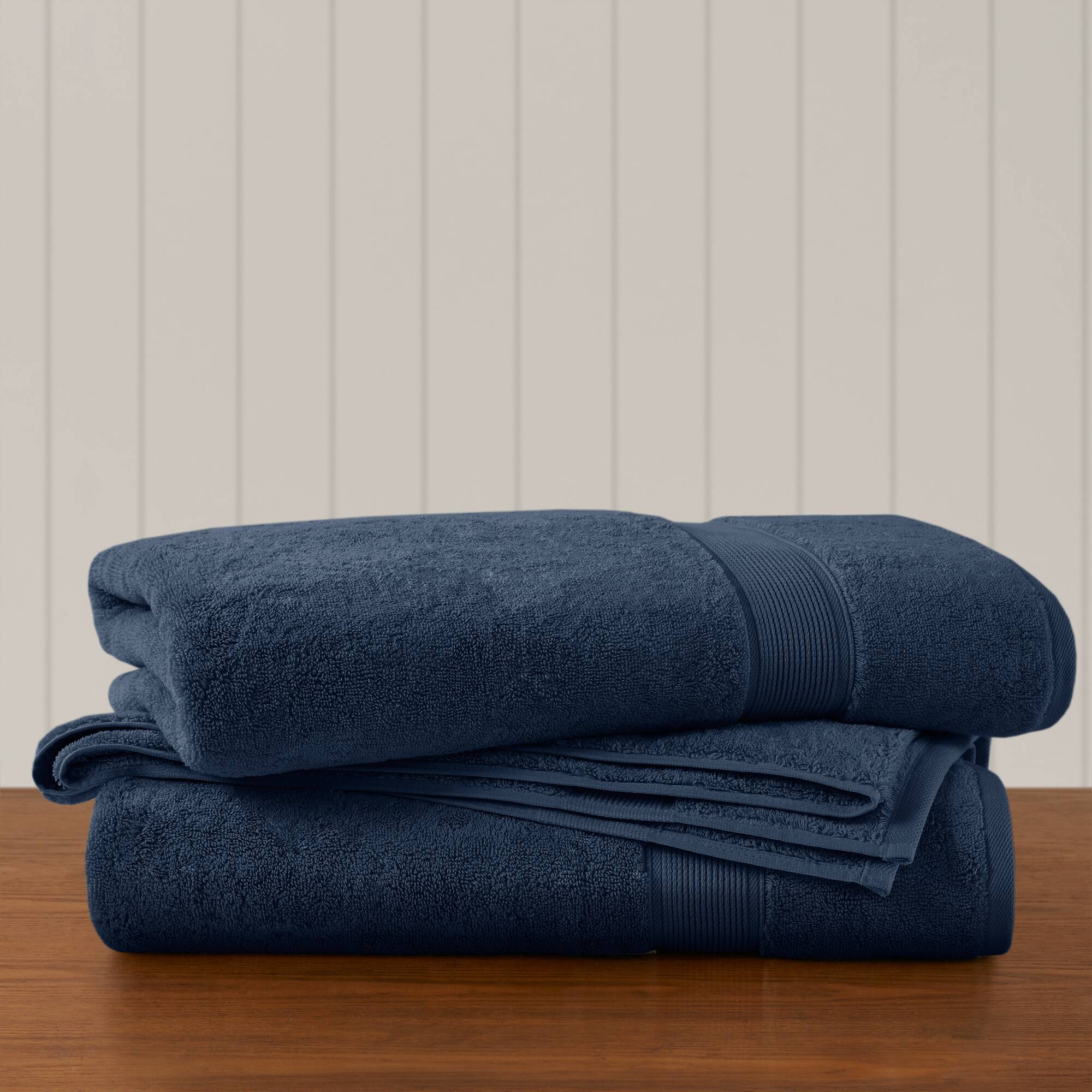 800gsm Ultra-Soft 100% Cotton Absorbent Towel Set - Image 14