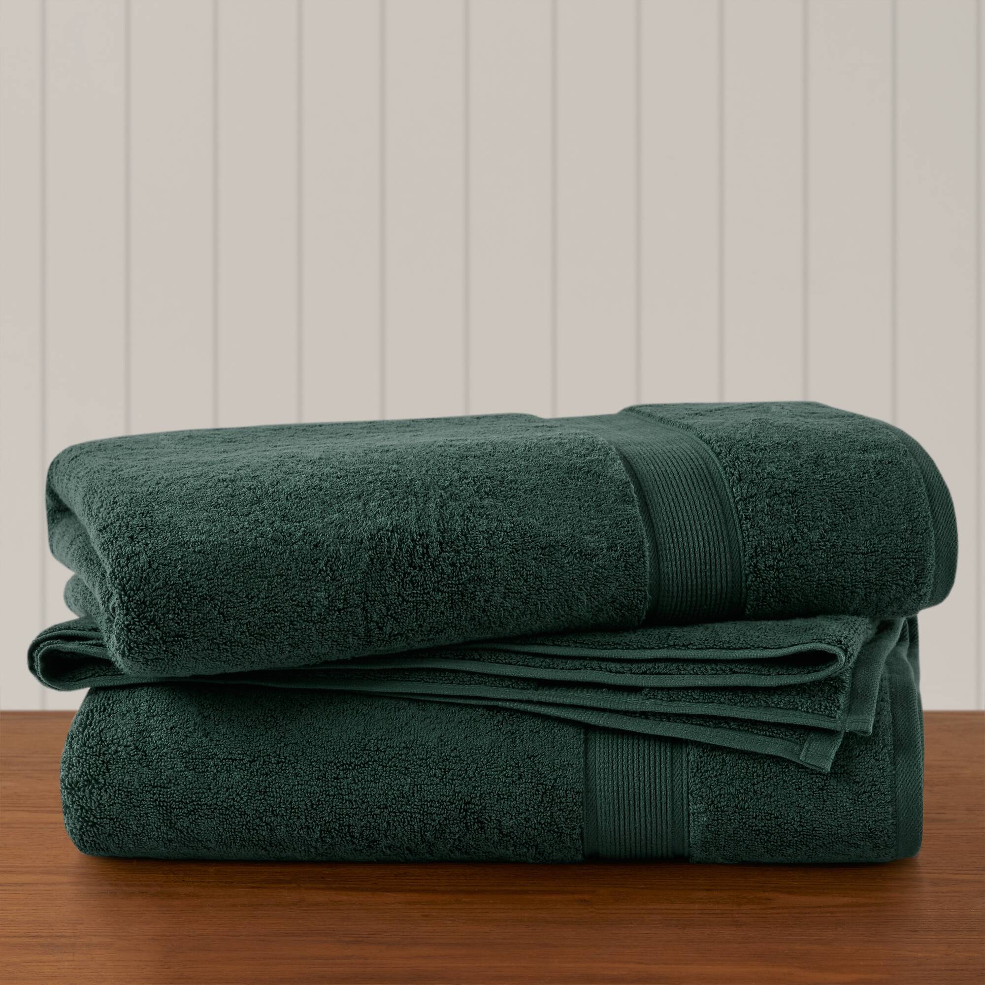 800gsm Ultra-Soft 100% Cotton Absorbent Towel Set - Image 15