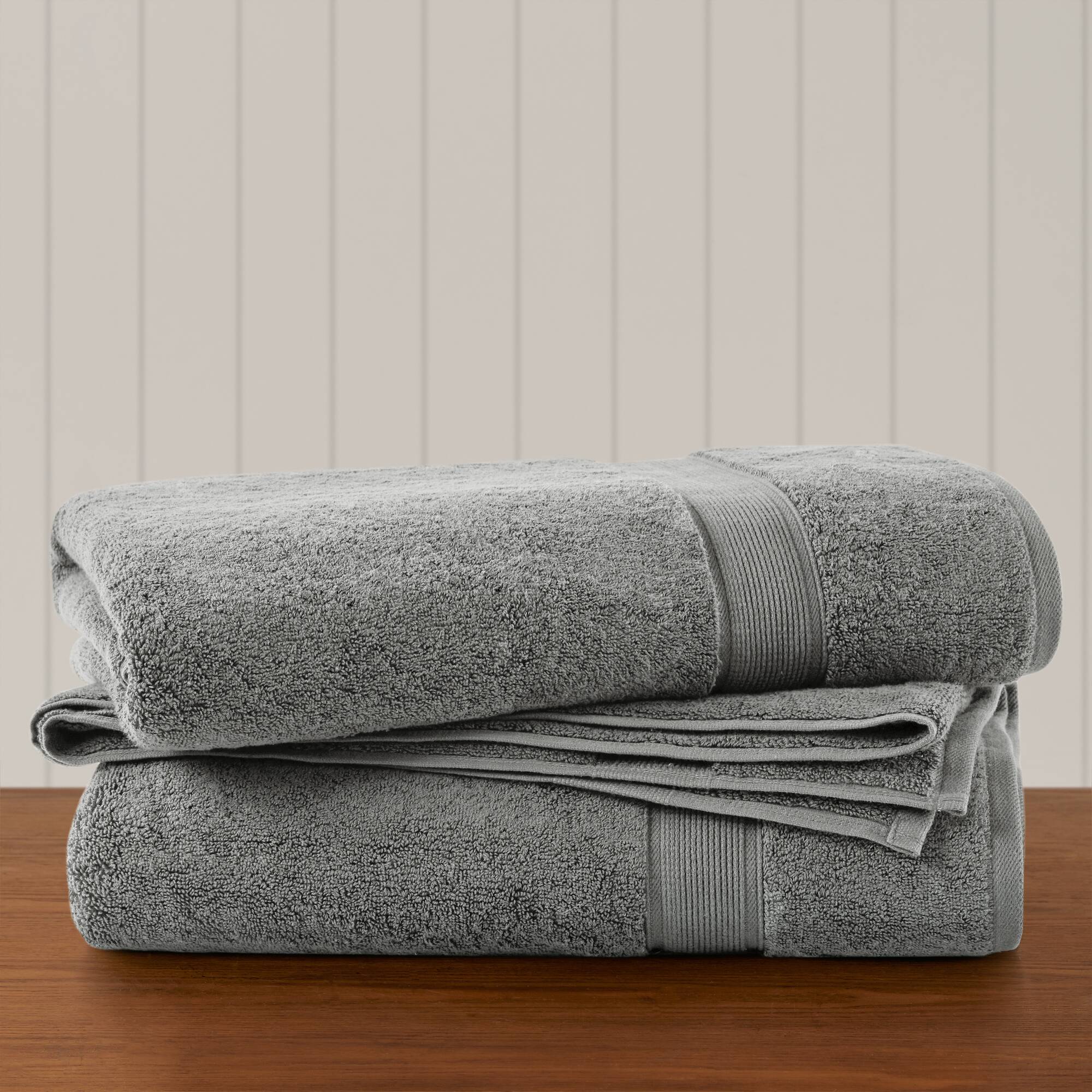 800gsm Ultra-Soft 100% Cotton Absorbent Towel Set - Image 19