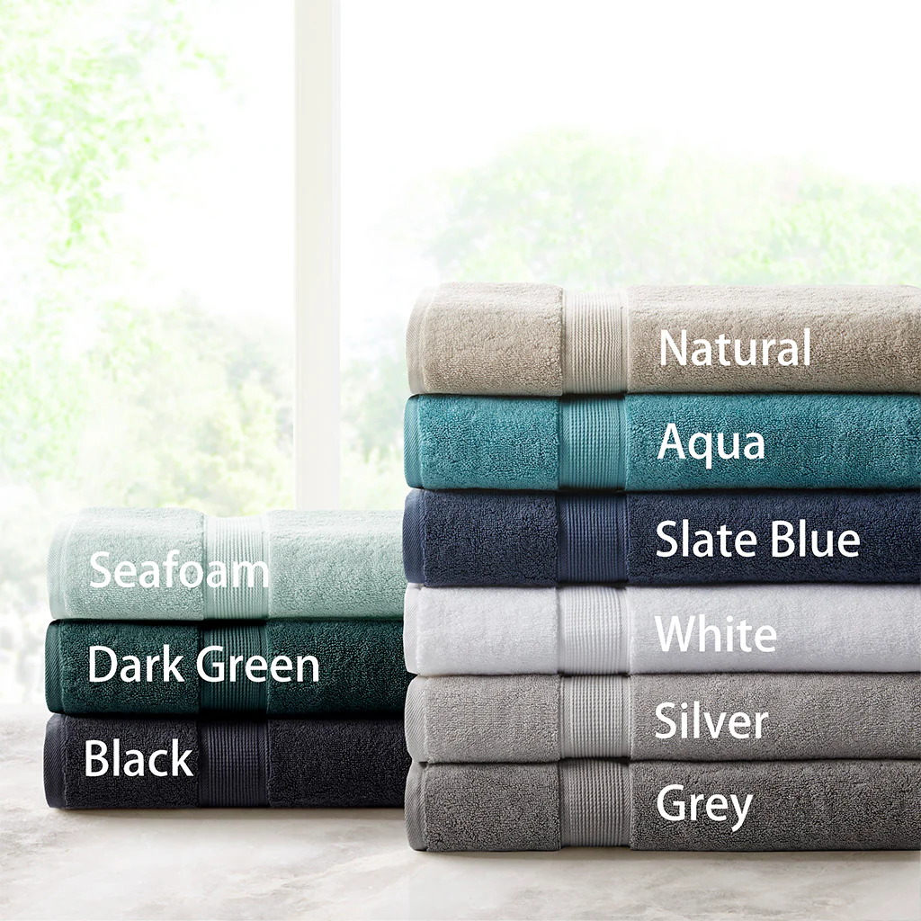 800gsm Ultra-Soft 100% Cotton Absorbent Towel Set - Image 28