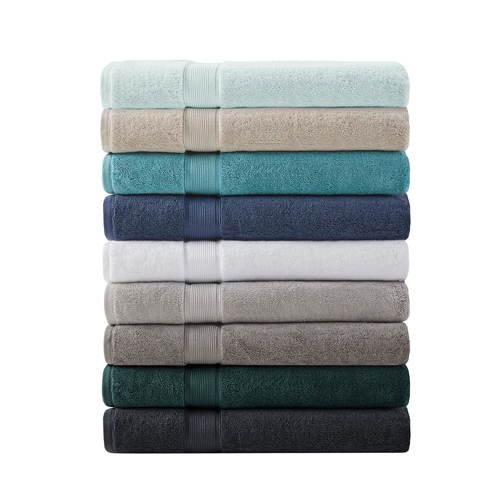800gsm Ultra-Soft 100% Cotton Absorbent Towel Set - Image 35