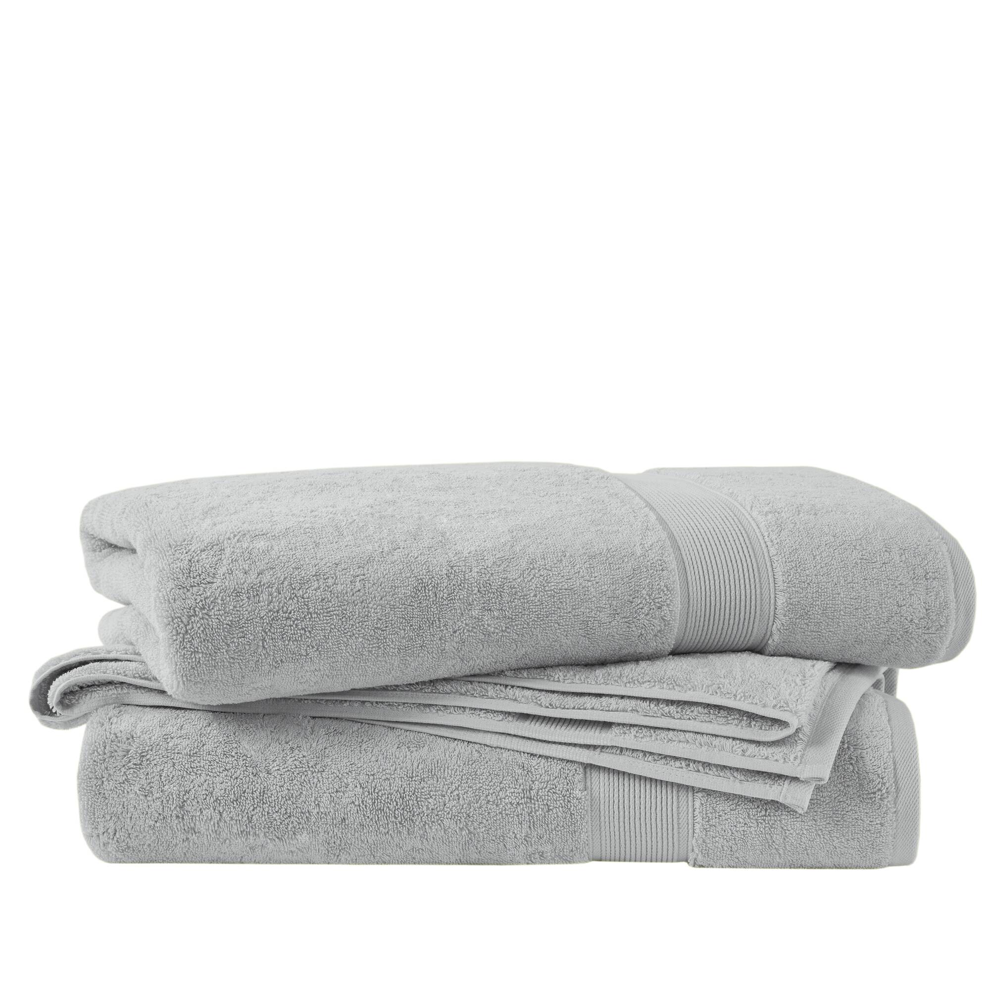 800gsm Ultra-Soft 100% Cotton Absorbent Towel Set - Image 8