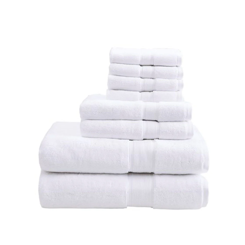 800GSM Ultra-Soft 100% Cotton Absorbent Towel Set - Image 17