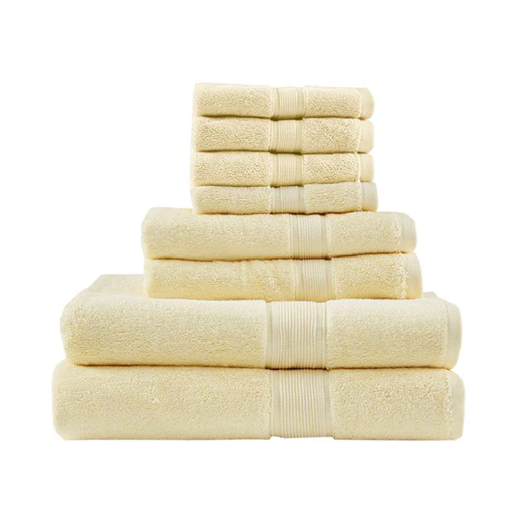 800GSM Ultra-Soft 100% Cotton Absorbent Towel Set - Image 18