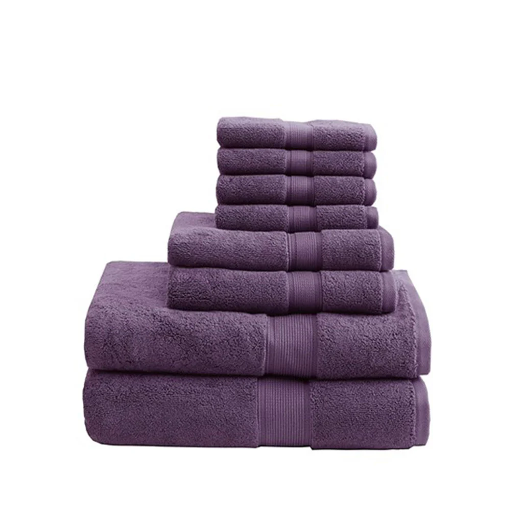 800GSM Ultra-Soft 100% Cotton Absorbent Towel Set - Image 19