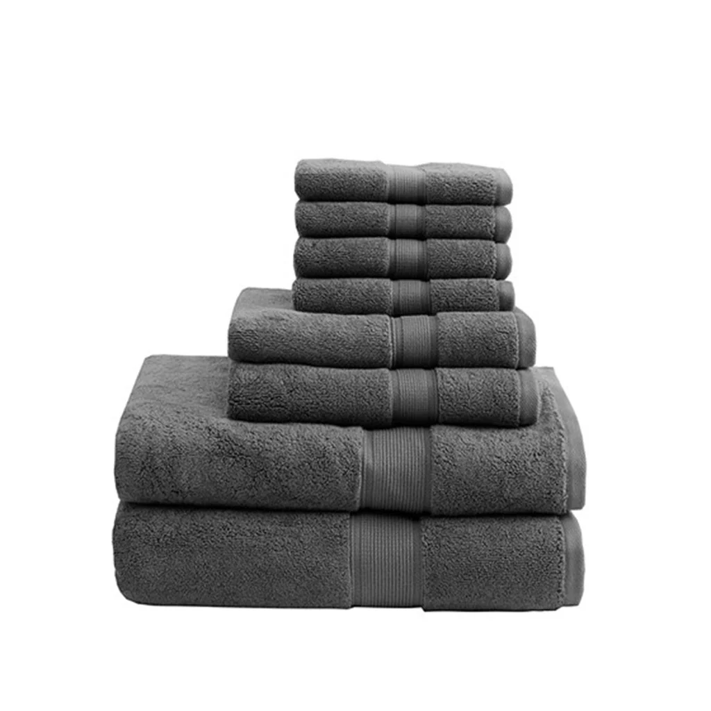800GSM Ultra-Soft 100% Cotton Absorbent Towel Set - Image 25