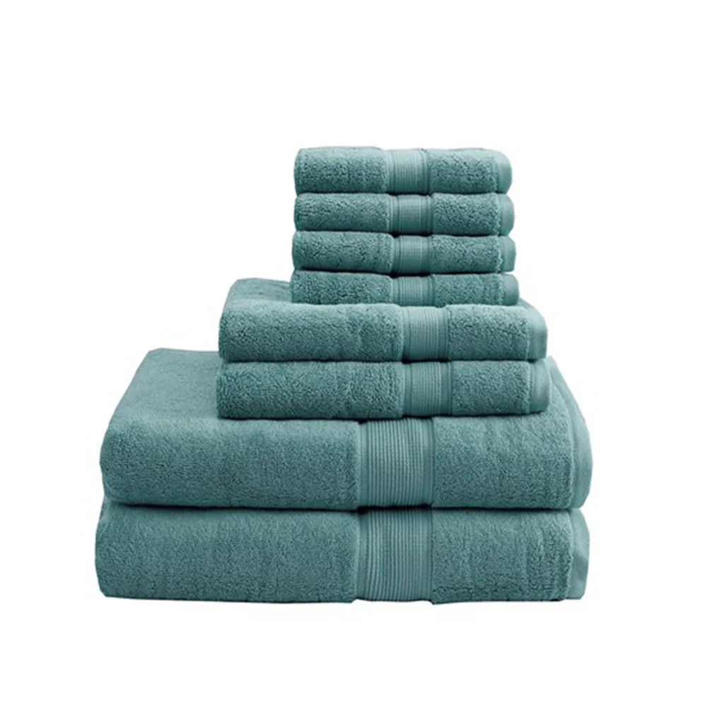 800GSM Ultra-Soft 100% Cotton Absorbent Towel Set - Image 35