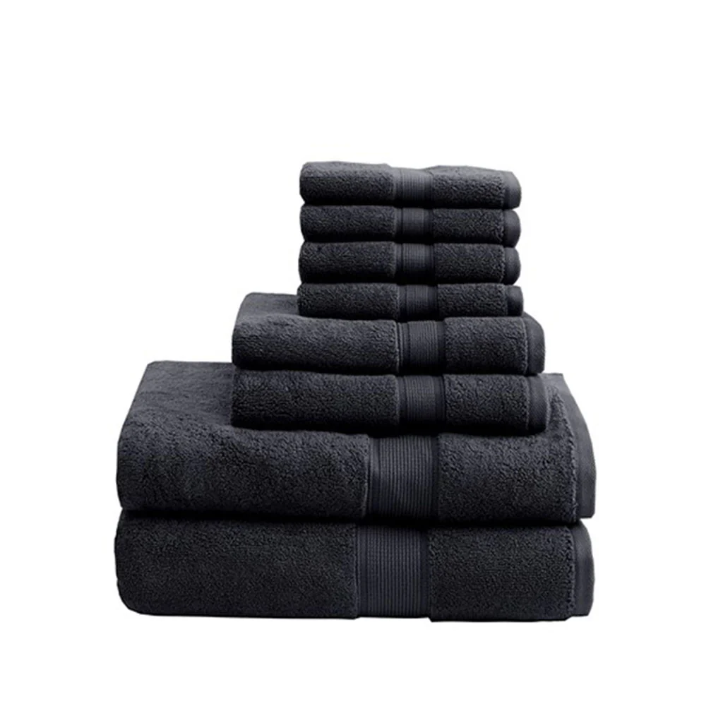 800GSM Ultra-Soft 100% Cotton Absorbent Towel Set - Image 36