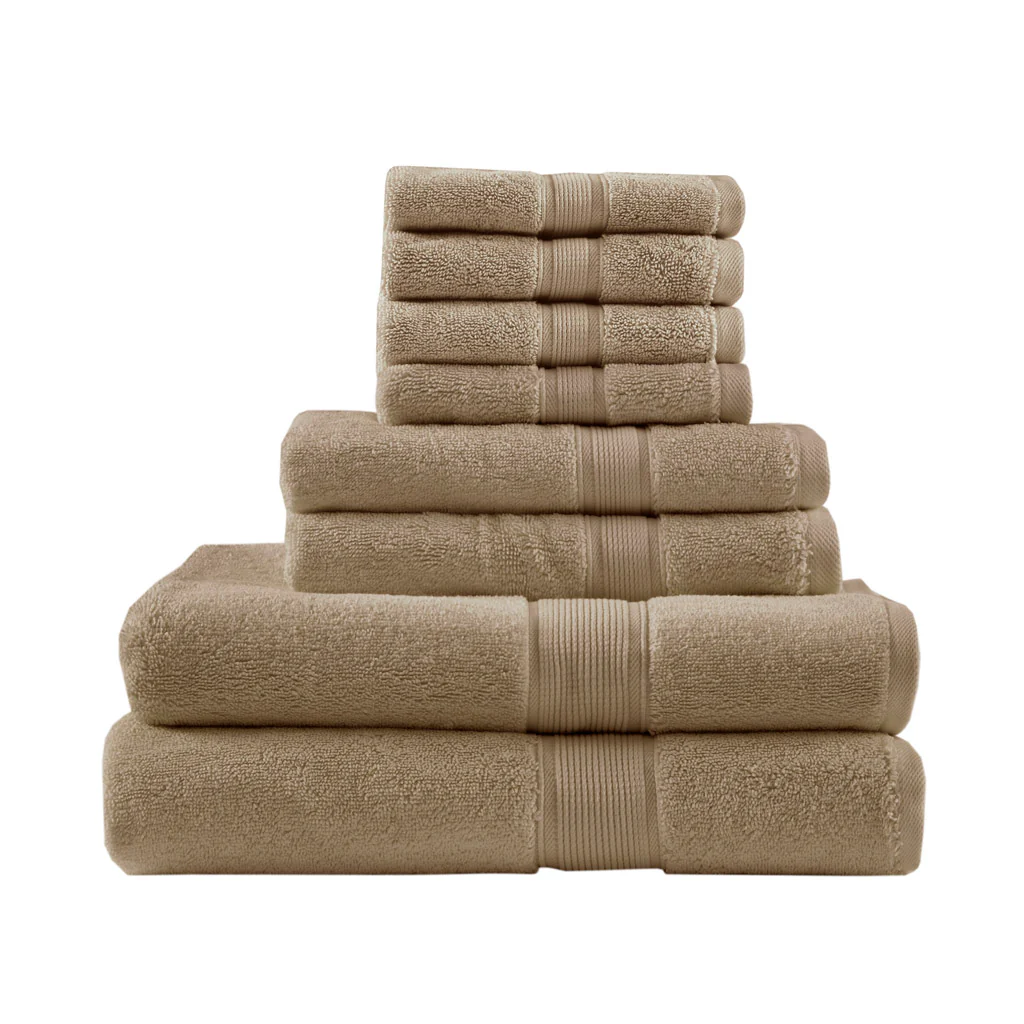 800GSM Ultra-Soft 100% Cotton Absorbent Towel Set - Image 56