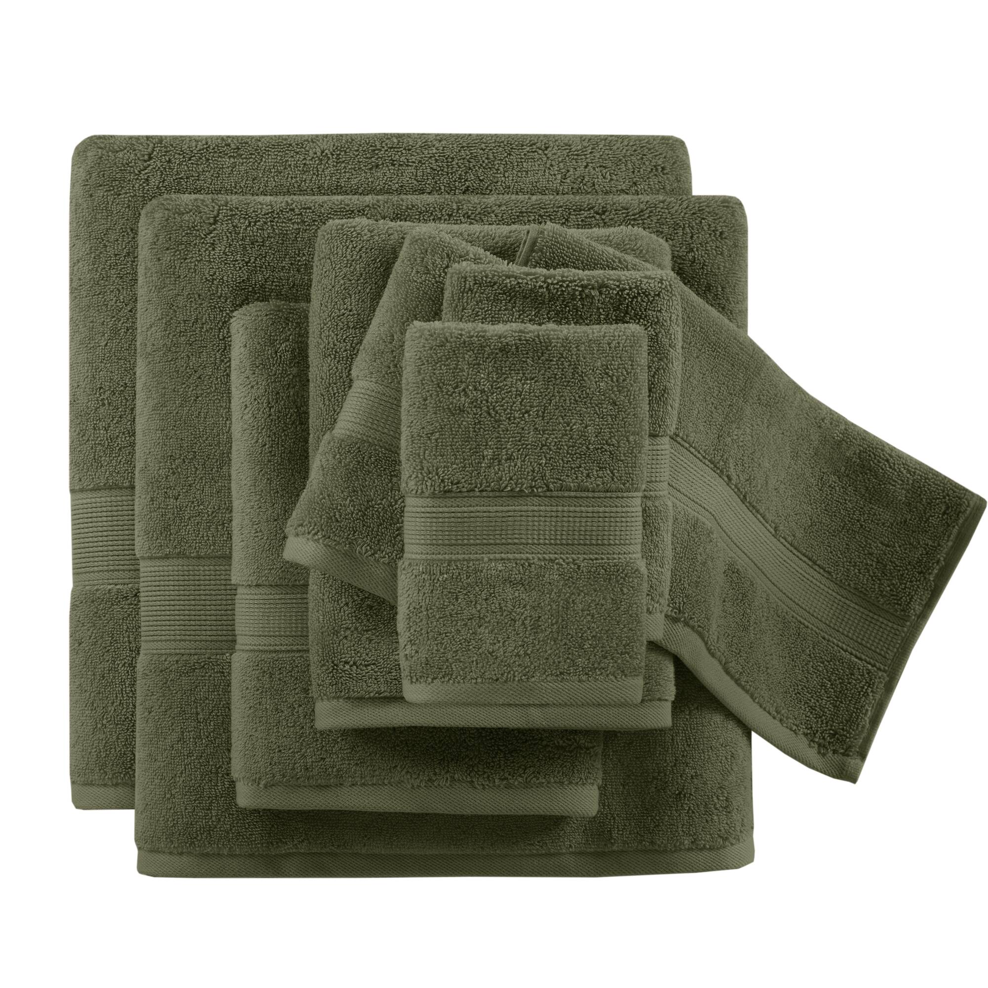800GSM Ultra-Soft 100% Cotton Absorbent Towel Set - Image 59