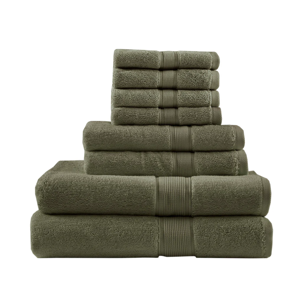 800GSM Ultra-Soft 100% Cotton Absorbent Towel Set - Image 74