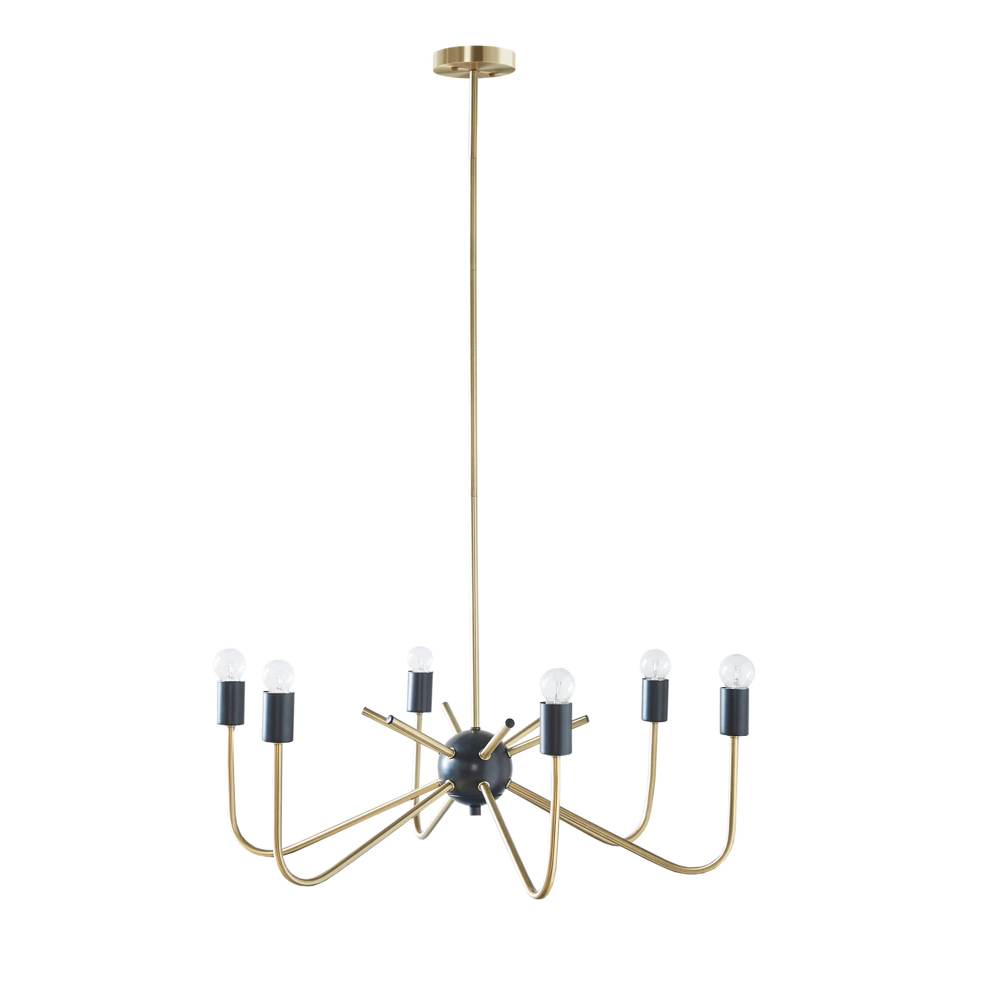 Alexis 6-Light Metal Chandelier - Image 3