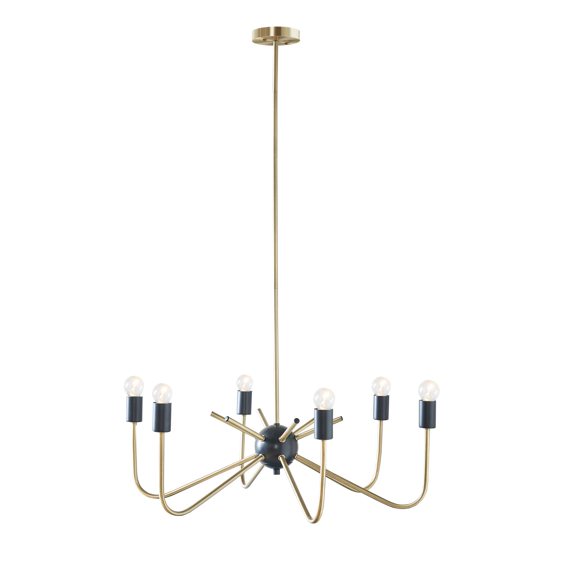 Alexis 6-Light Metal Chandelier - Image 4