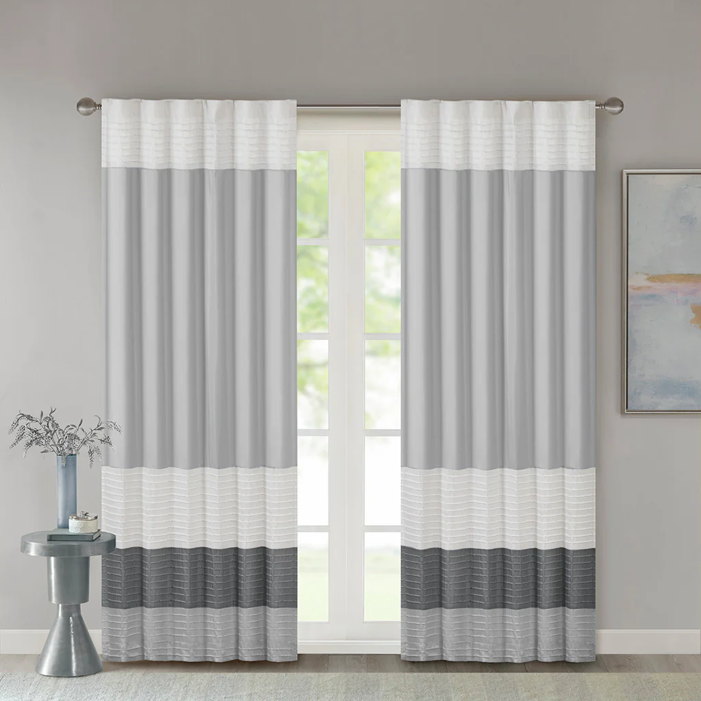 Amherst Polyoni Pintuck Curtain Panel - Image 4