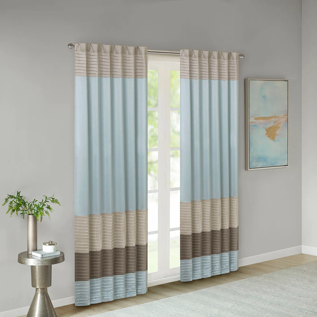 Amherst Polyoni Pintuck Curtain Panel - Image 7