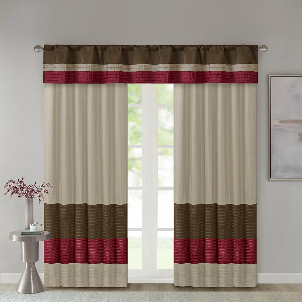 Amherst Polyoni Pintuck Curtain Panel - Image 74