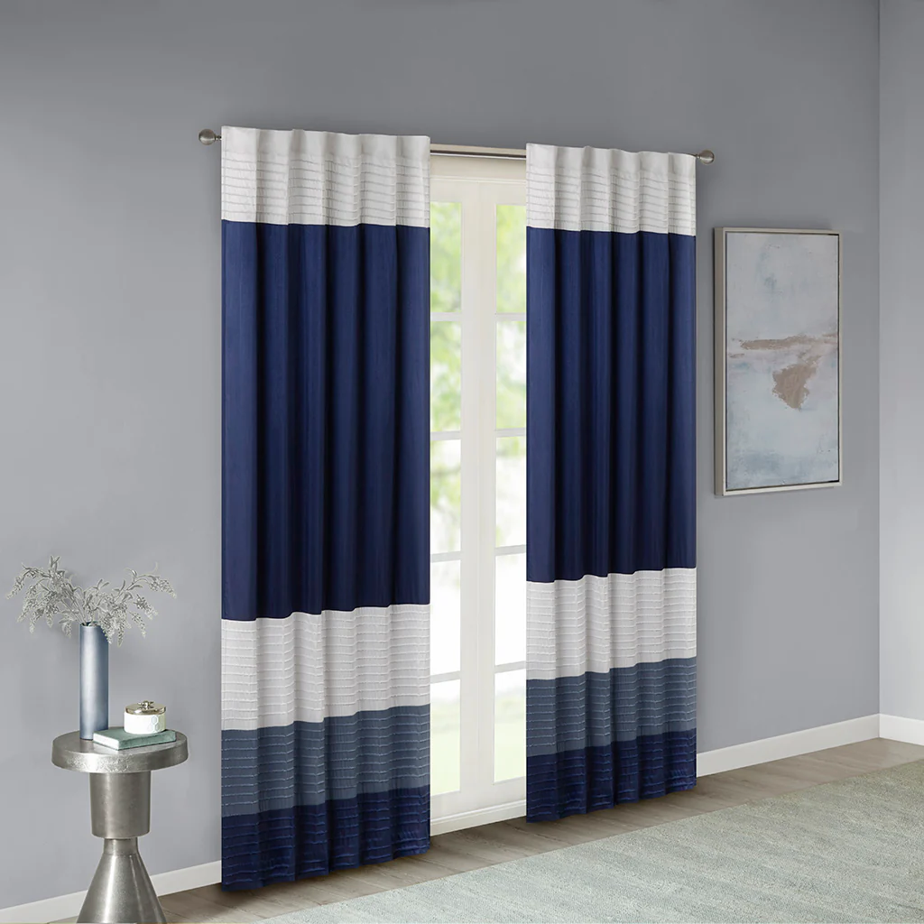 Amherst Polyoni Pintuck Curtain Panel - Image 9