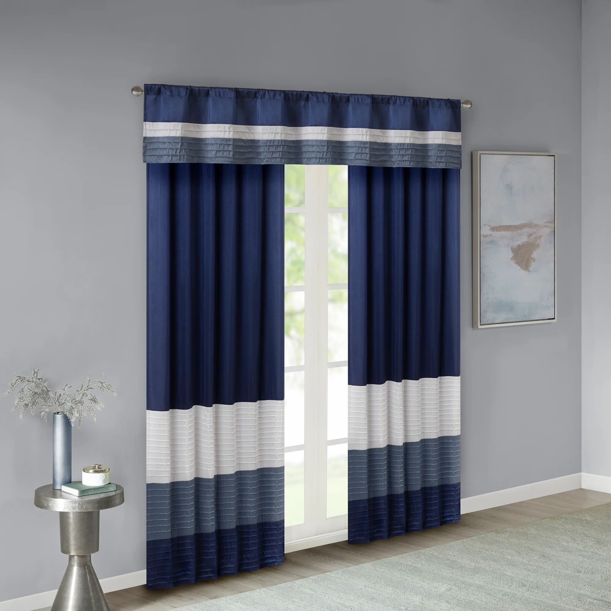 Amherst Polyoni Pintuck Valance - Image 39