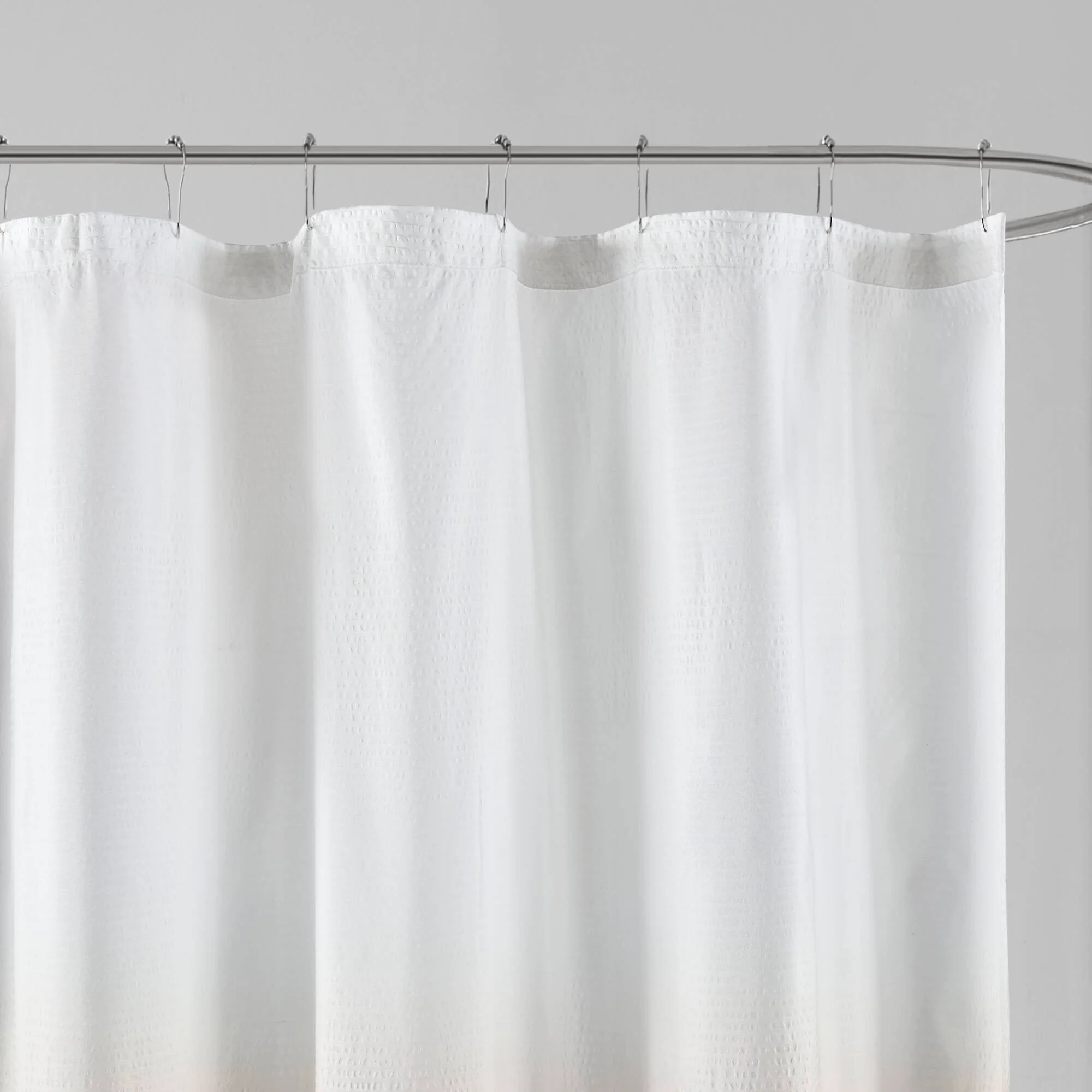 Ara Ombre Printed Seersucker Shower Curtain - Image 32