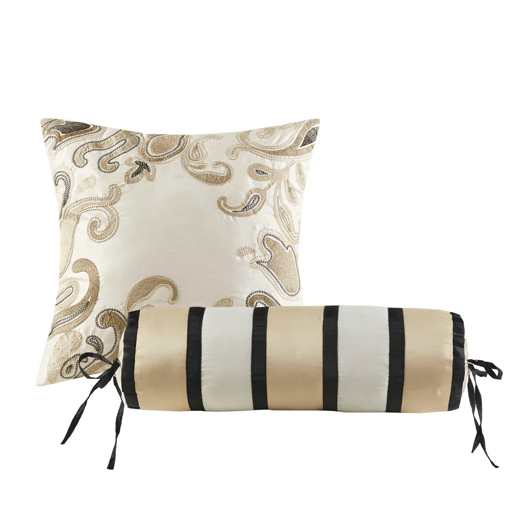 Aubrey 5-Piece Jacquard Bedspread Set with Throw Pillows - Image 60
