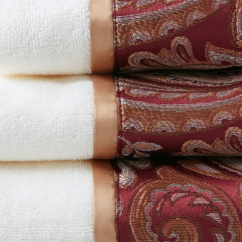 Aubrey 6-Piece Jacquard Towel Set - Image 10