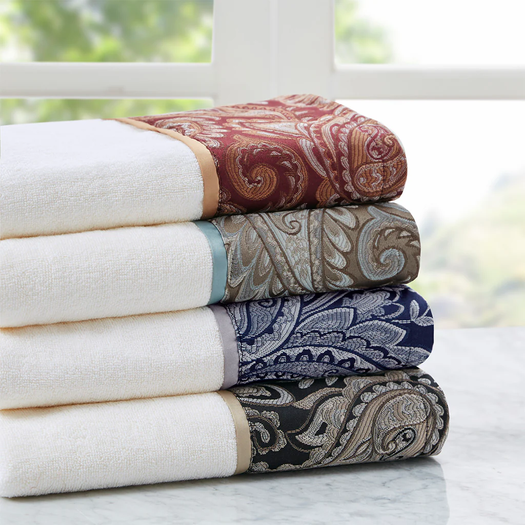 Aubrey 6-Piece Jacquard Towel Set - Image 14