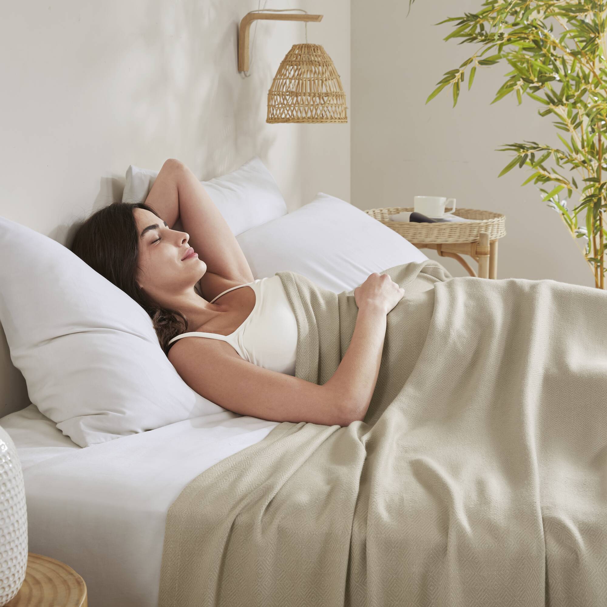 Rayon from Bamboo Cotton Cooling Blanket - Image 76