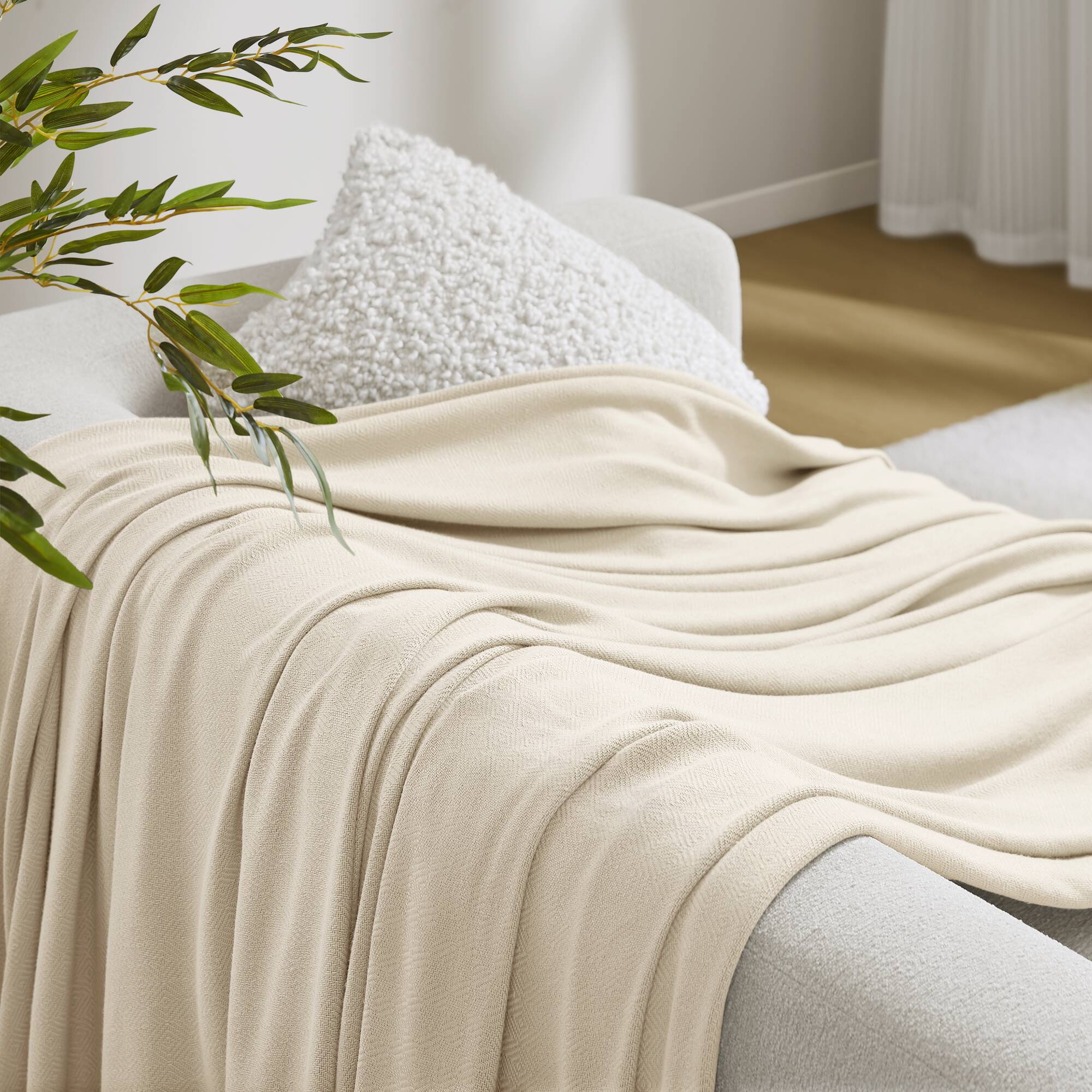 Rayon from Bamboo Cotton Cooling Blanket - Image 9