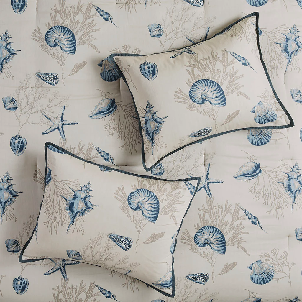 Bayside 7-Piece Cotton Sateen Comforter Set - Image 4
