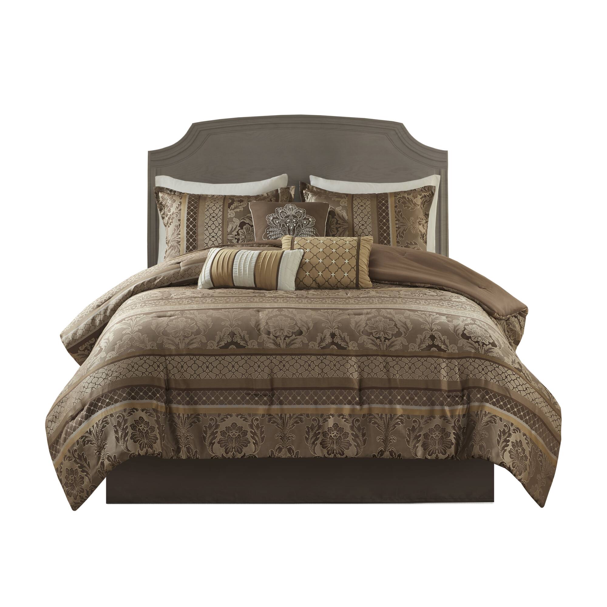 Bellagio 7-Piece Jacquard Comforter Set - Image 20