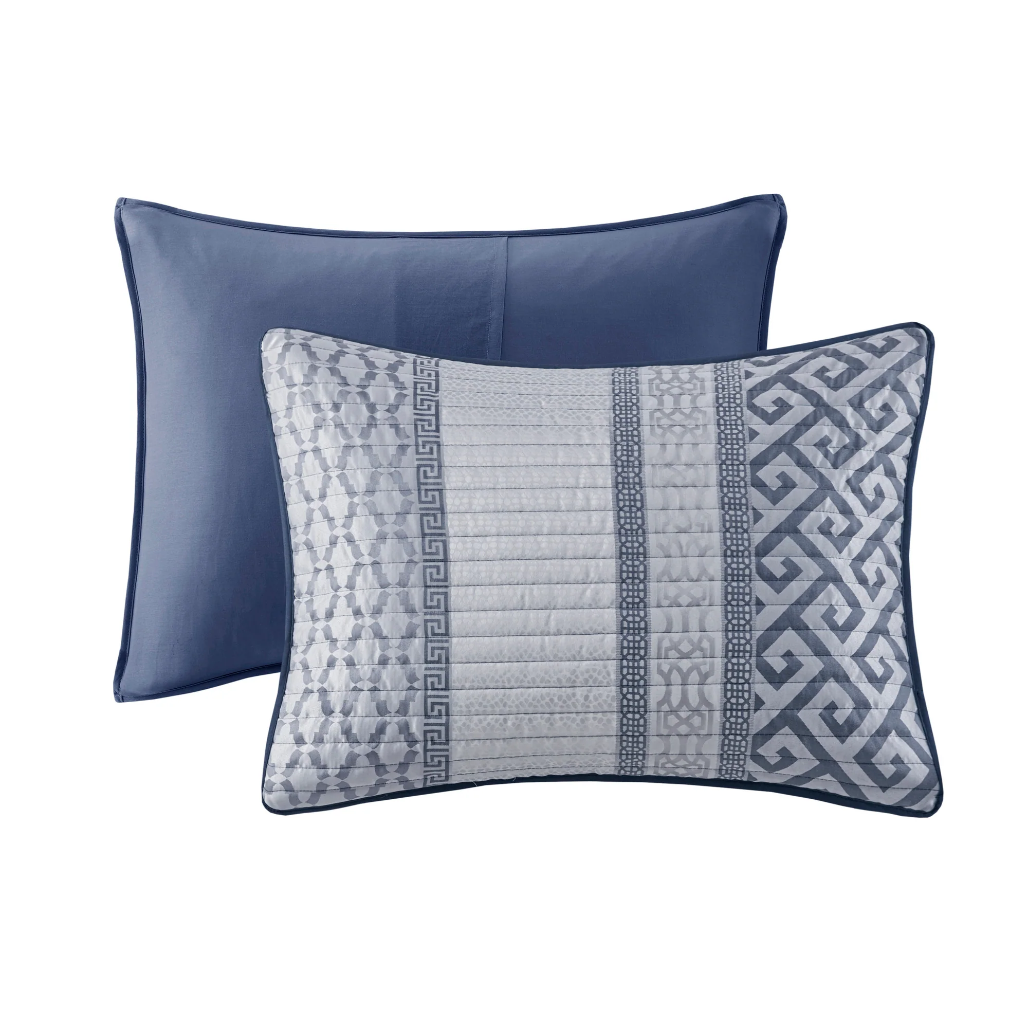 Bennett 4-Piece Jacquard Quilt Set with Throw Pillow - Image 8