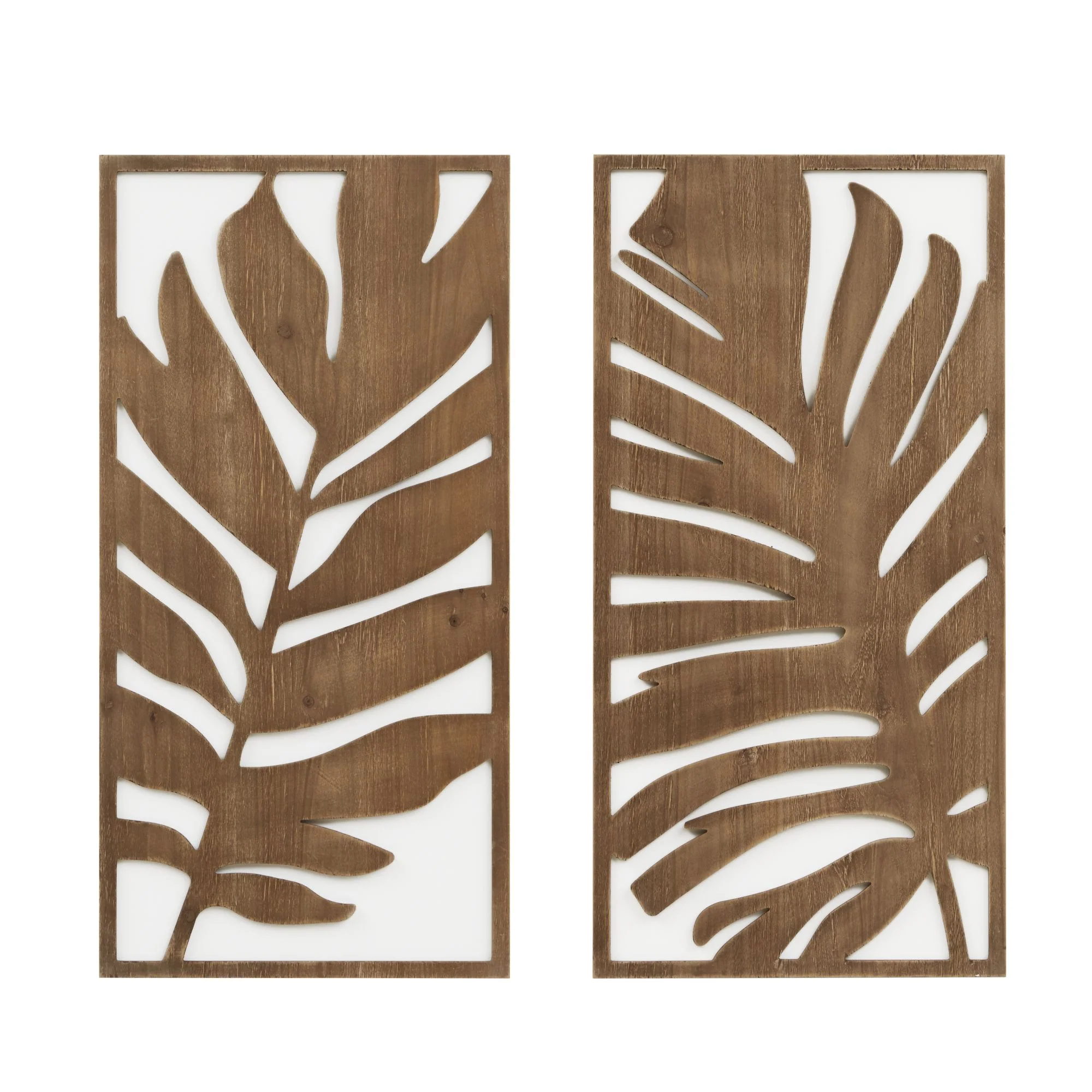 Birch Botanical Two-tone 2-Piece Wood Panel Wall Decor Set - Image 5