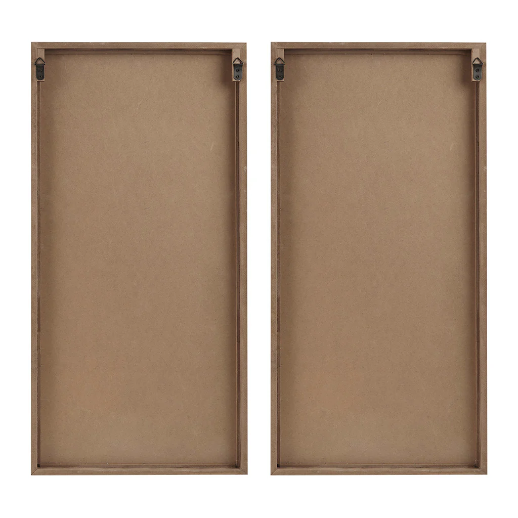 Birch Botanical Two-tone Wood Panel Wall Décor Set - Image 15