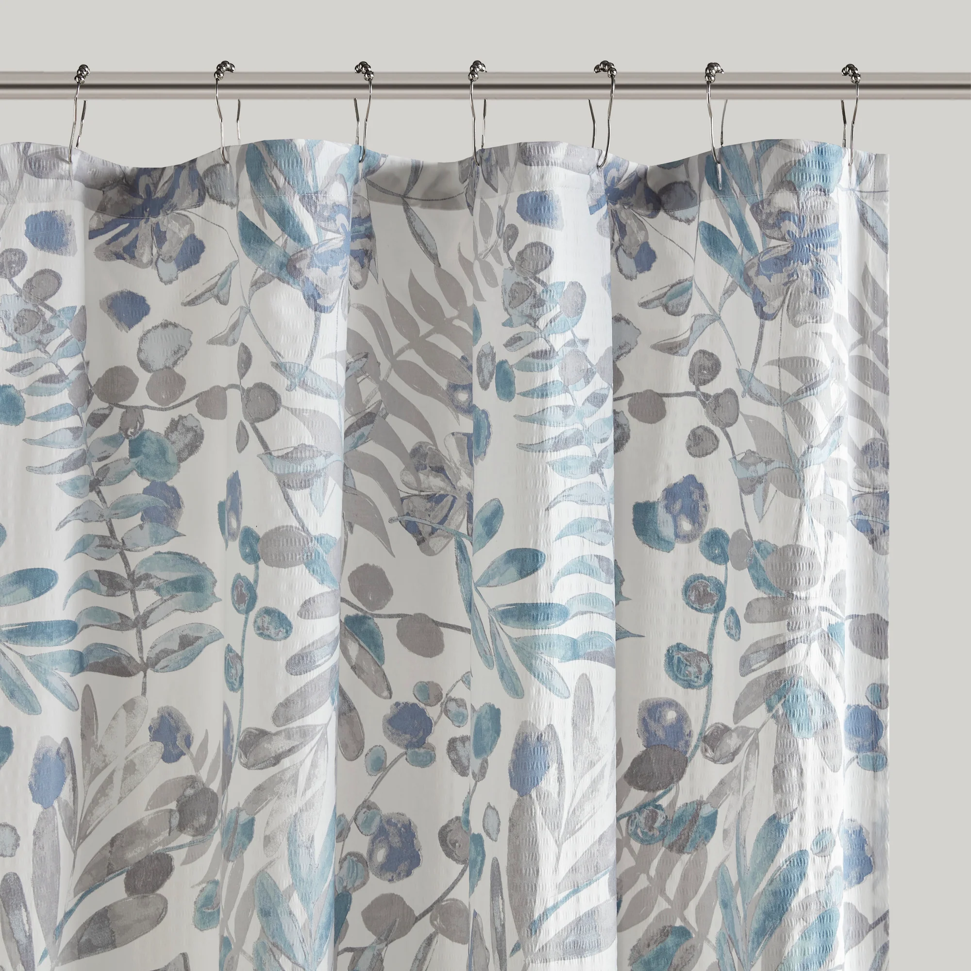Bonnie Printed Seersucker Shower Curtain - Image 2