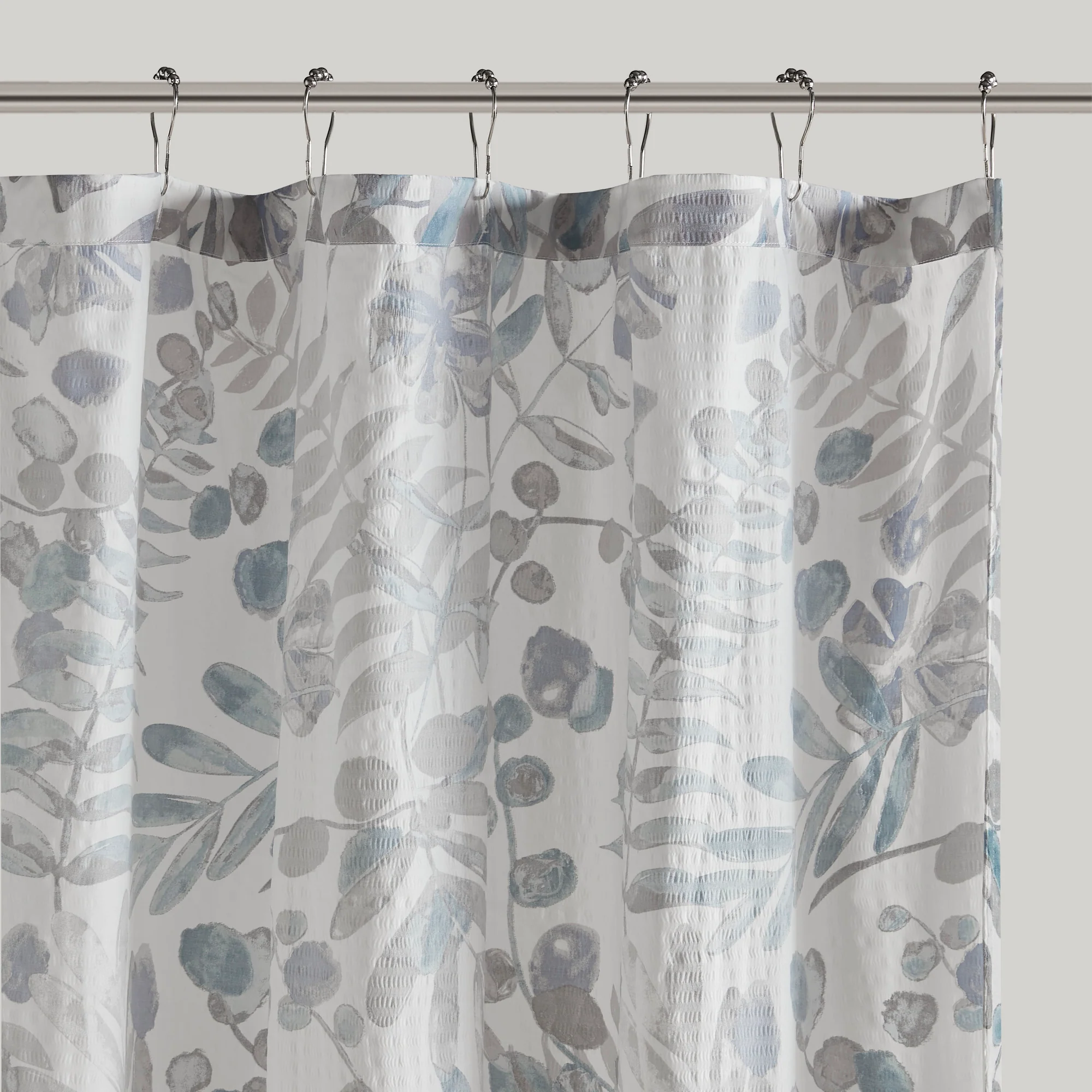 Bonnie Printed Seersucker Shower Curtain - Image 3