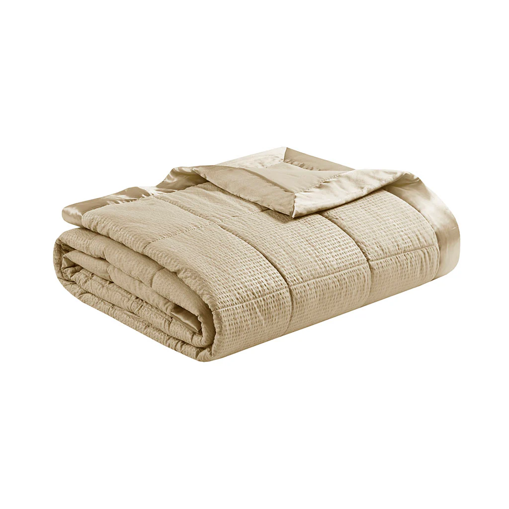 Cambria Oversized Down Alternative Blanket with Satin Trim - Image 24