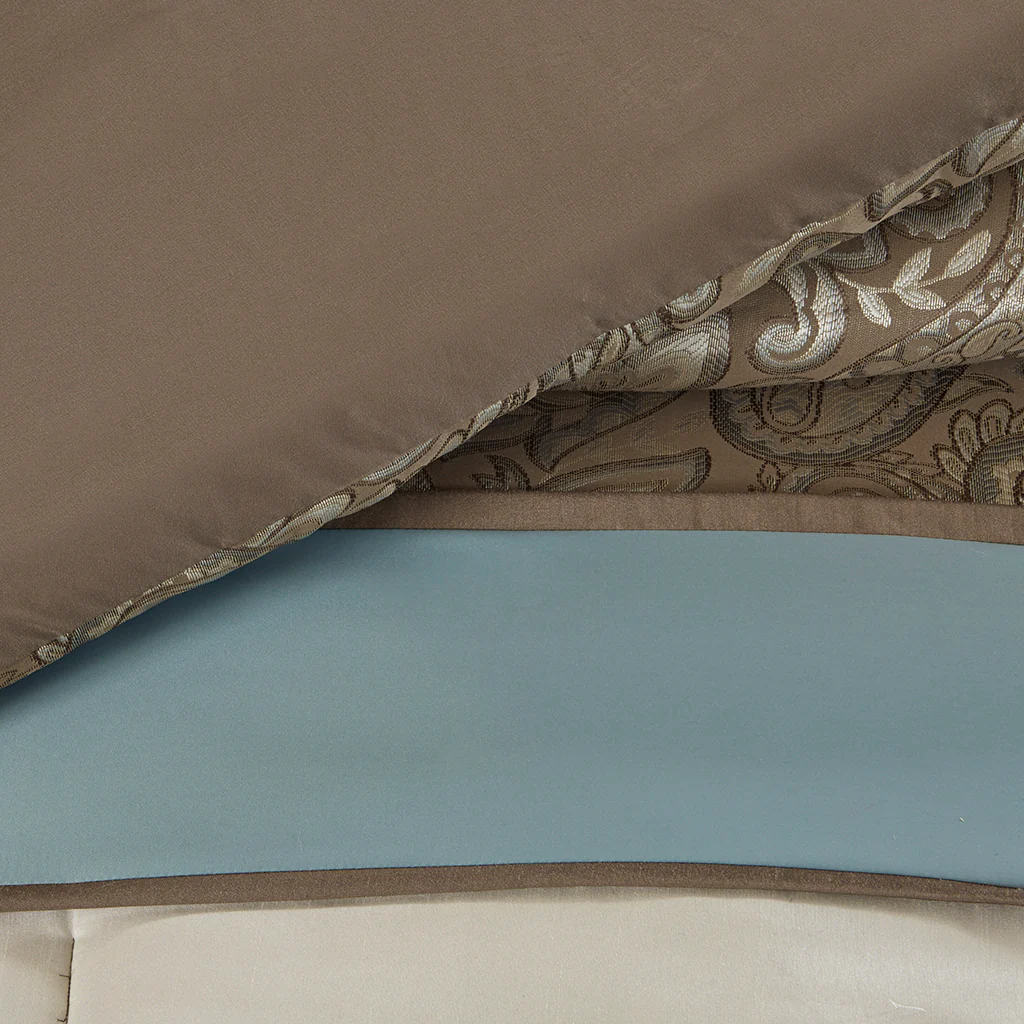 Caroline Jacquard 7-Piece Comforter Set - Image 6