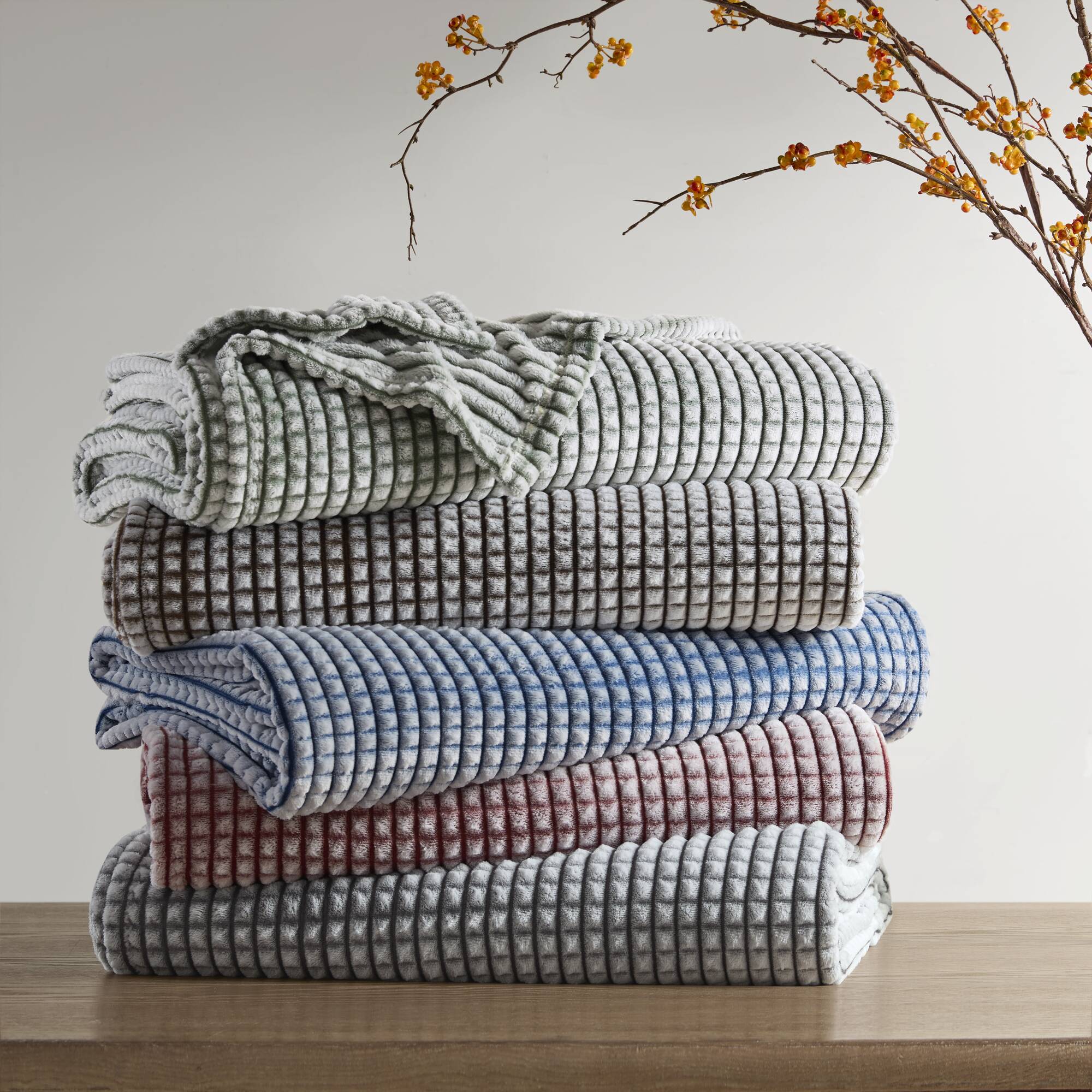 Carved Plush Blanket - Image 28