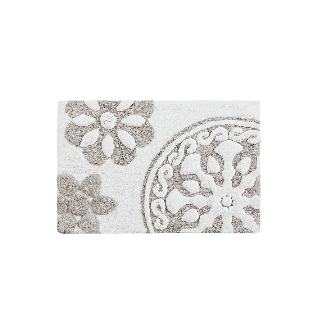 Casablanca Medallion Cotton Tufted Bath Rug - Image 26
