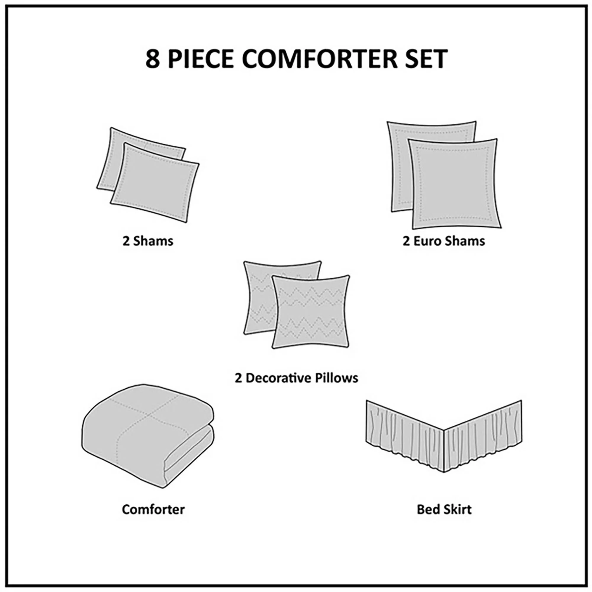 Cassandra 8-Piece Cotton Printed Comforter Set - Image 29