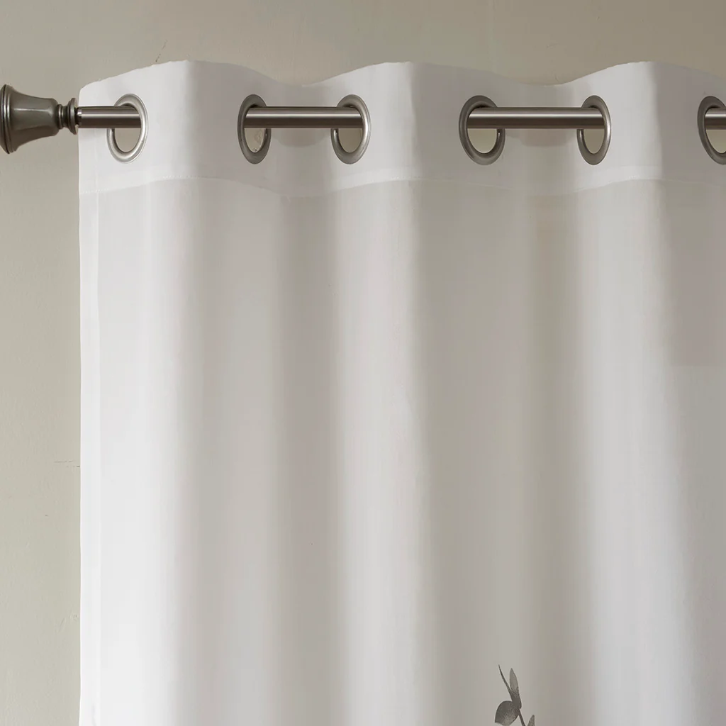 Cecily Burnout Printed Curtain Panel - Image 11