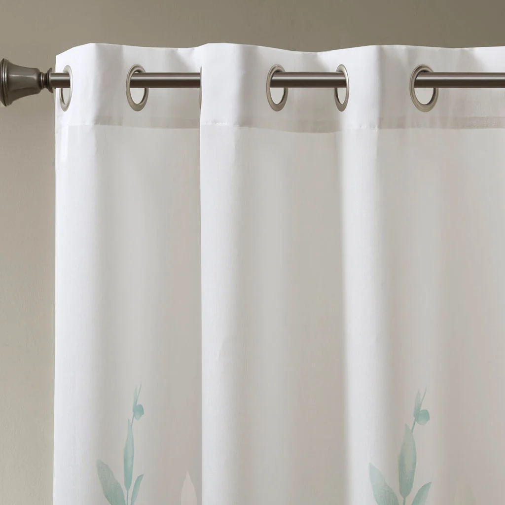 Cecily Burnout Printed Curtain Panel - Image 16