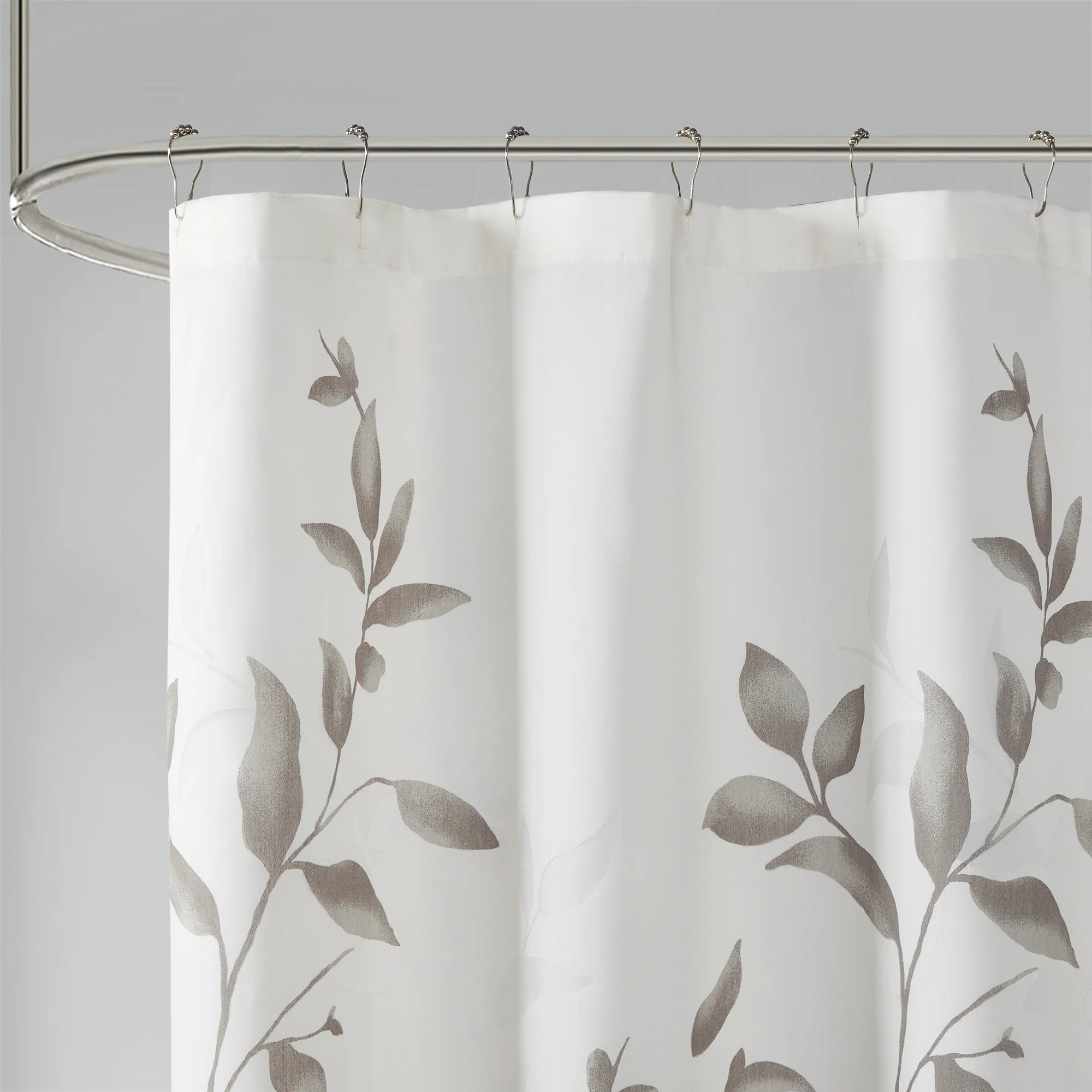 Cecily Burnout Printed Shower Curtain - Image 4