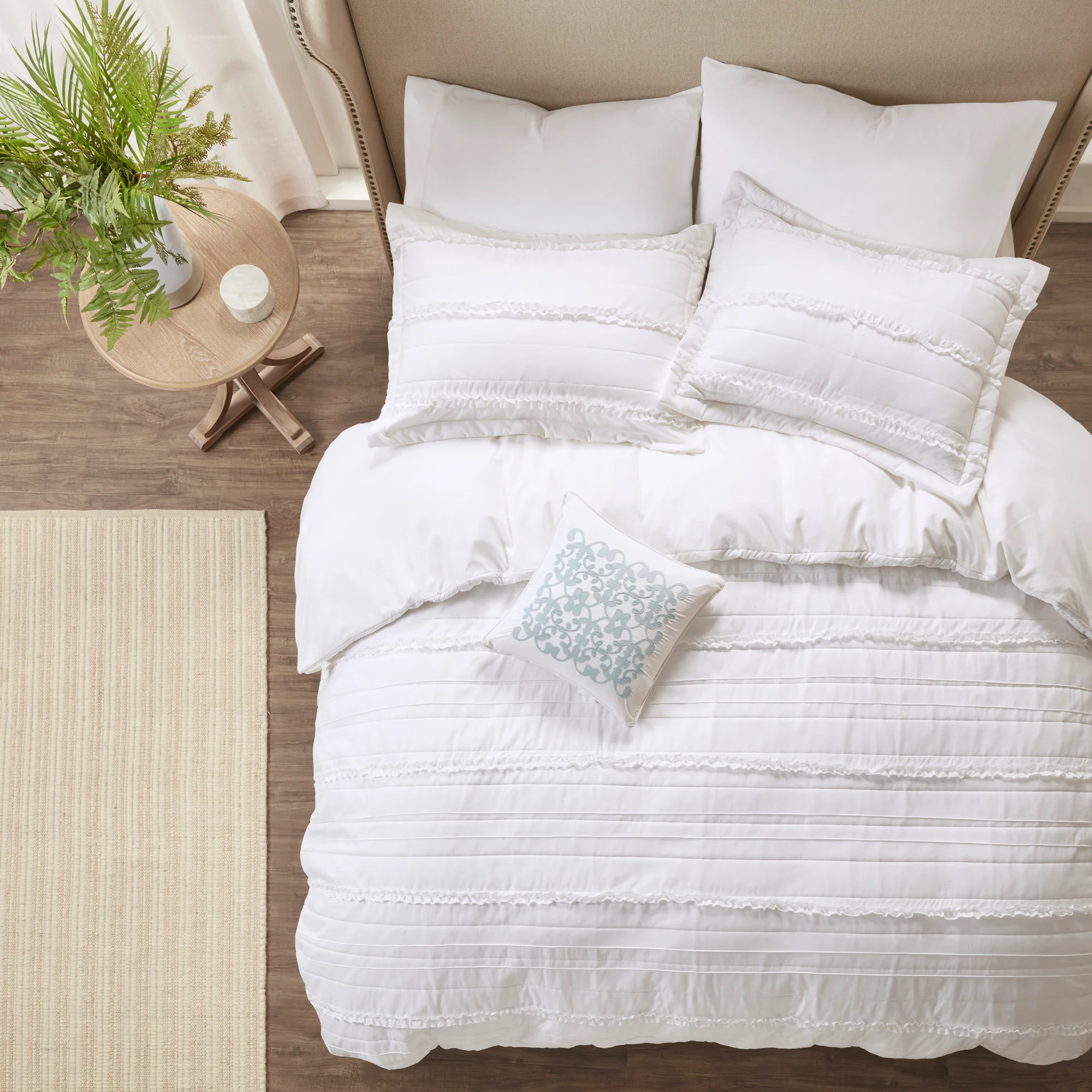 Celeste 4-Piece Microfiber 2-in-1 Duvet Set - Image 15