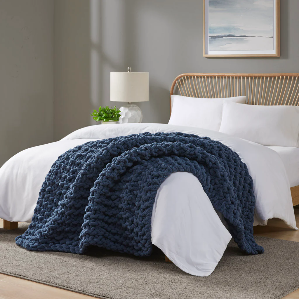 Chenille Chunky Knit Throw - Image 15